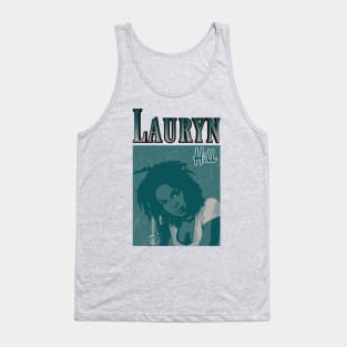 lauryn hill green vintage poster Tank Top